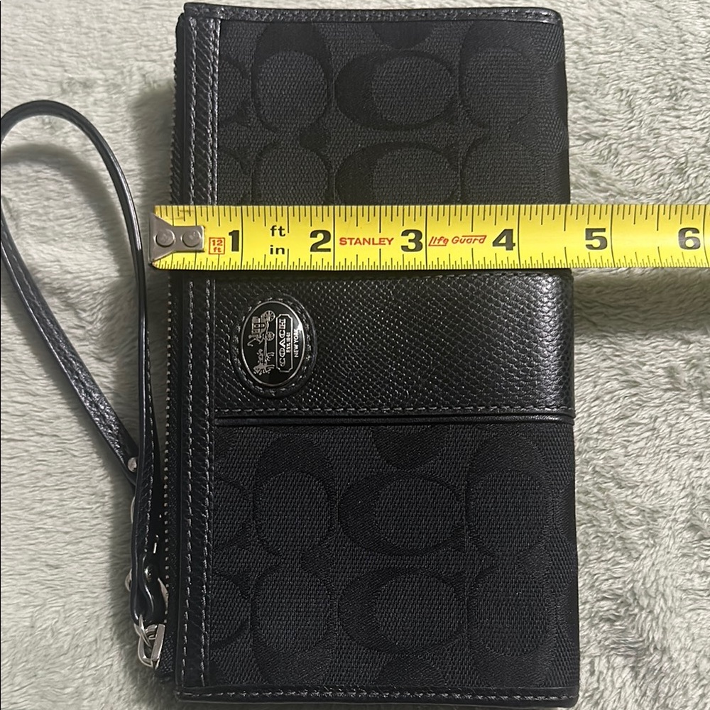 Coach Black Wristlet Clutch - Picture 7 of 7